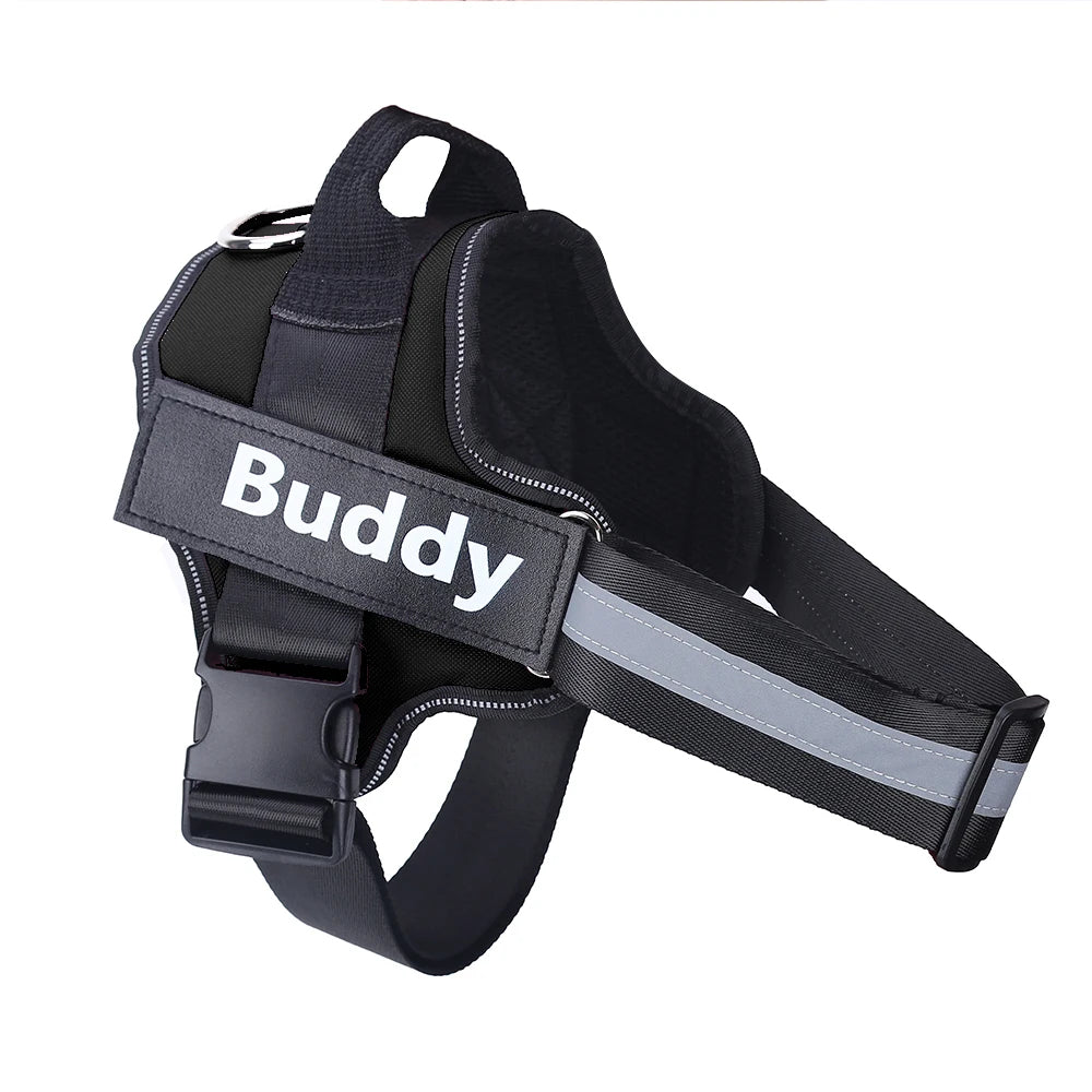 Trailblazer Personalized Reflective Dog Harness