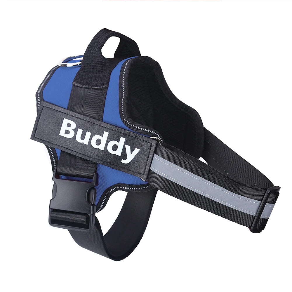 Trailblazer Personalized Reflective Dog Harness