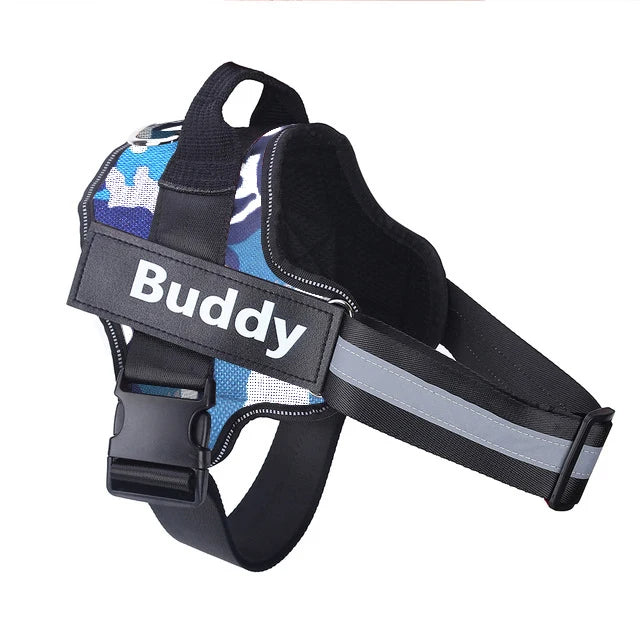 Trailblazer Personalized Reflective Dog Harness