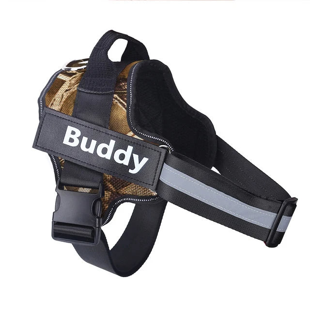 Trailblazer Personalized Reflective Dog Harness
