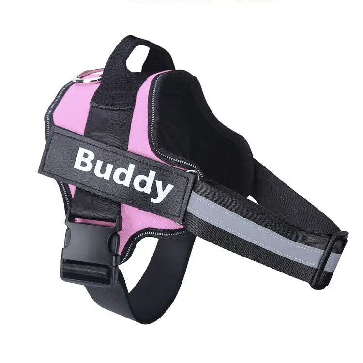 Trailblazer Personalized Reflective Dog Harness