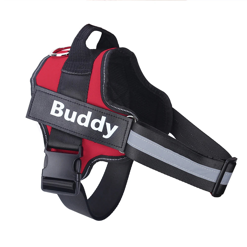 Trailblazer Personalized Reflective Dog Harness