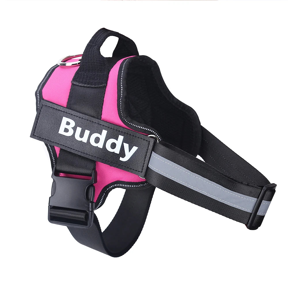 Trailblazer Personalized Reflective Dog Harness