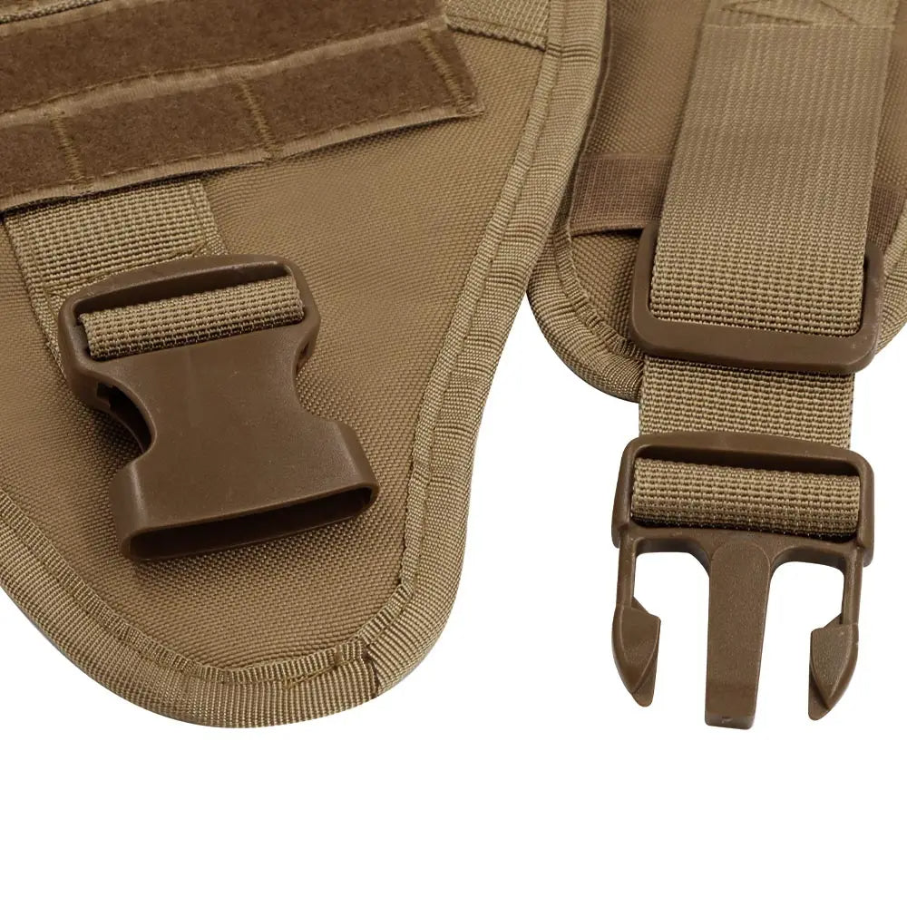 Elite Tactical Dog Harness Set