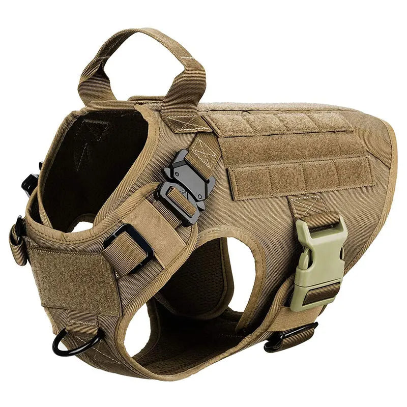 Elite Tactical Dog Harness Set