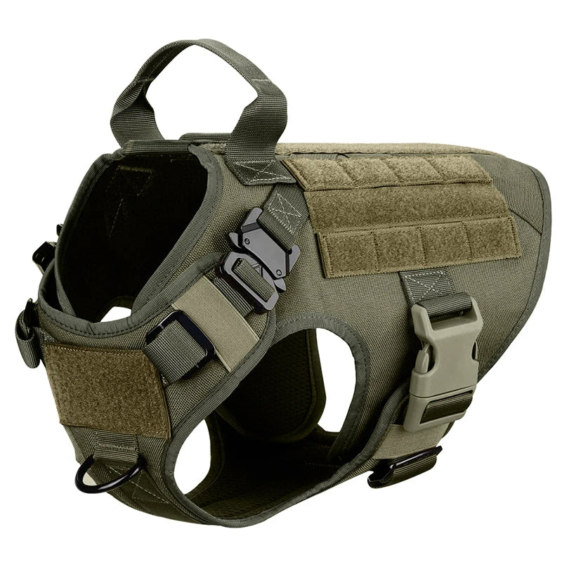Elite Tactical Dog Harness Set
