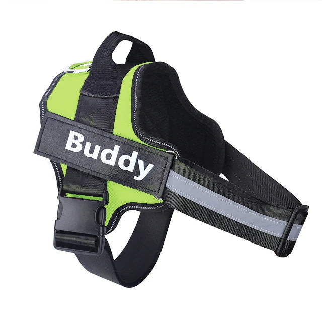 Trailblazer Personalized Reflective Dog Harness